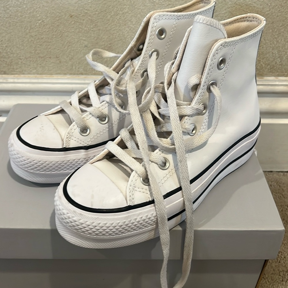 COPY - CONVERSE Chuck Taylor All Star Platform Womens High Top Shoes.Size 5.Lik…